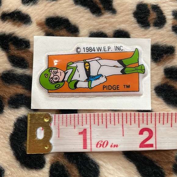 1984 VOLTRON Lion Force Vintage Puffy Sticker Cartoon Anime Robot 80s WEP Toy - Picture 15 of 17